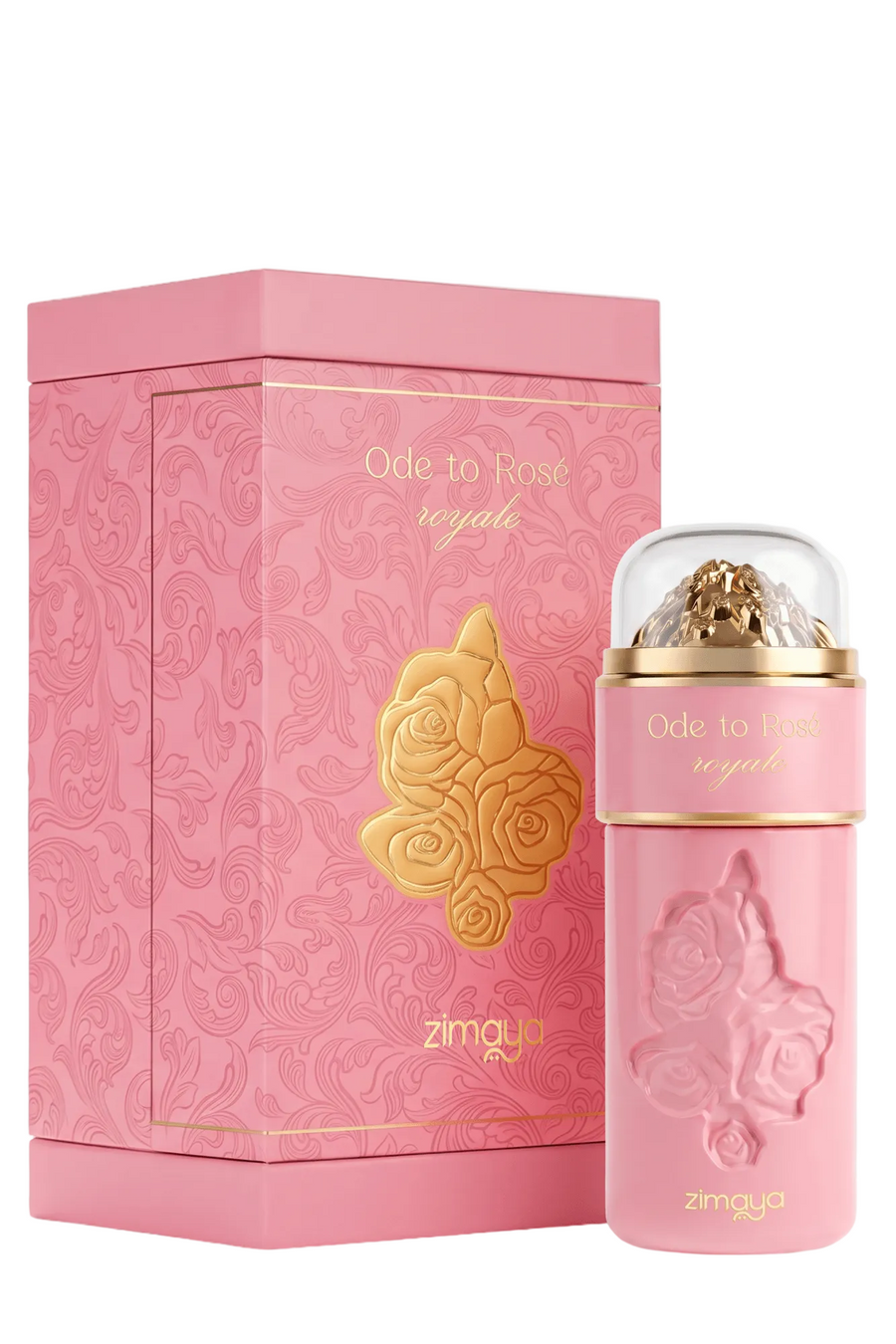 Zimaya Ode to Rose Royale with box
