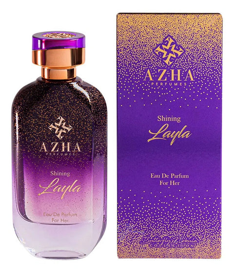 Azha Shining Layla bottle with box