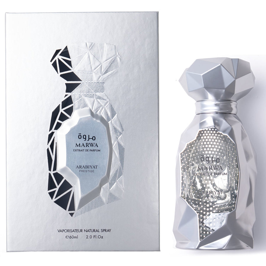 Marwa Extrait bottle and box