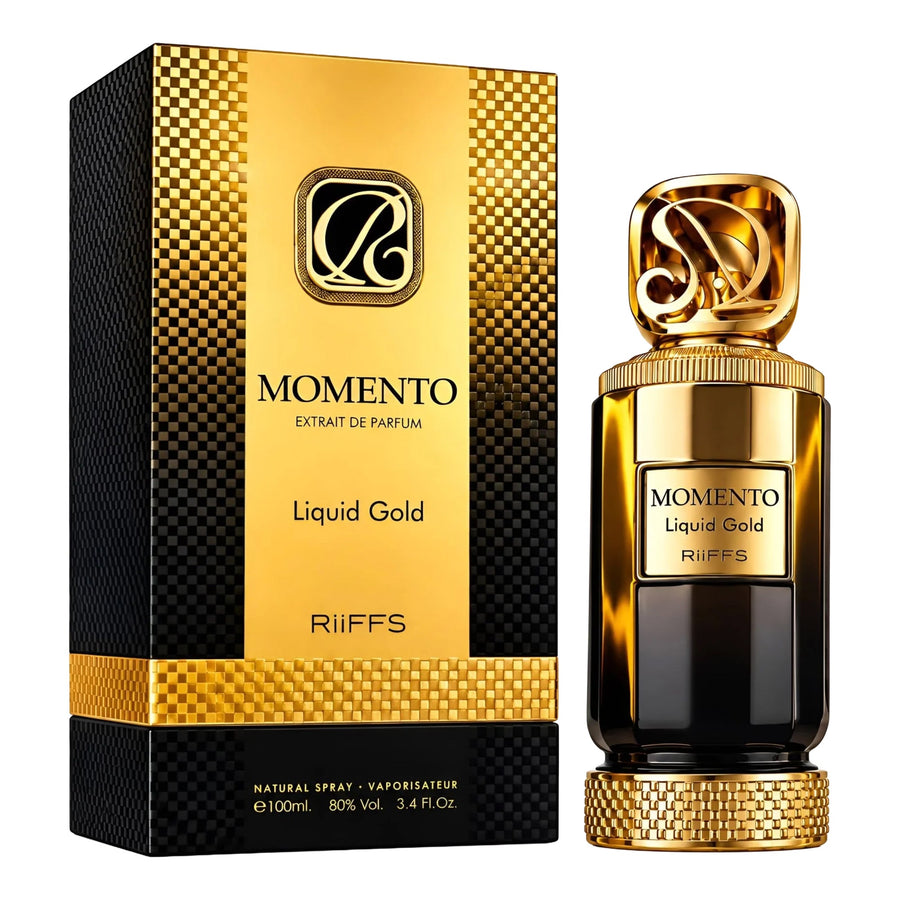 Momento Liquid Gold bottle