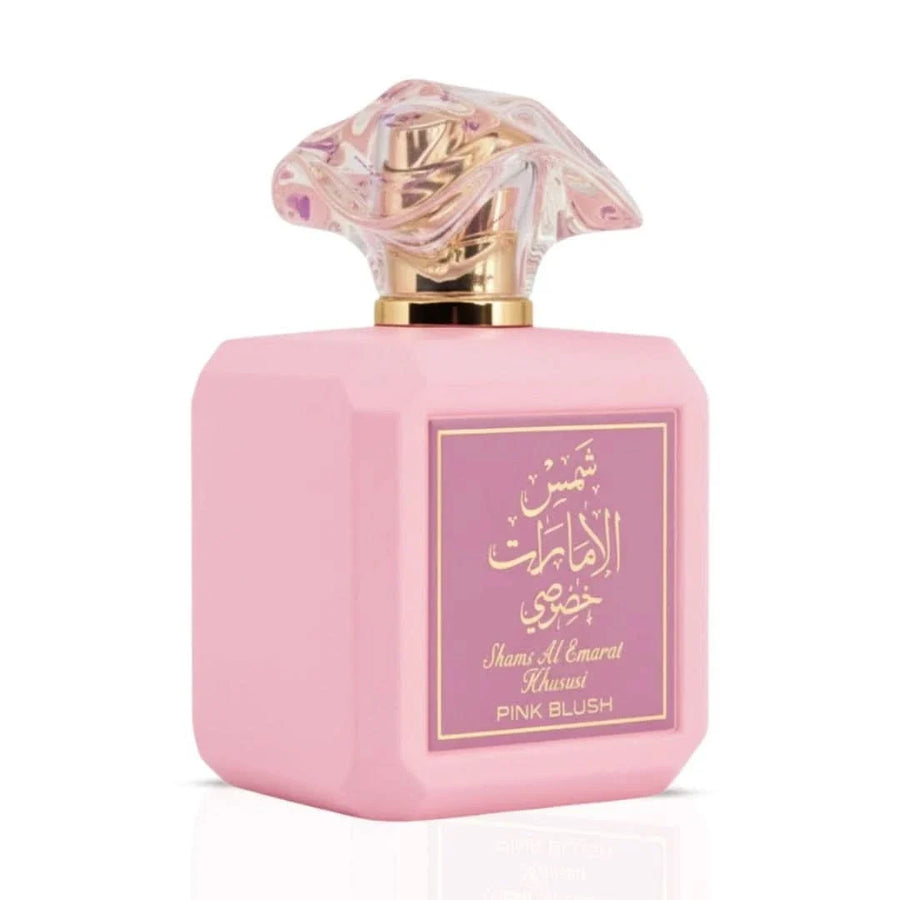 Ard Al Zaafaran Shams Al Emarat Pink Blush 100ml bottle