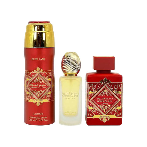Badee Al Oud Sublime 3 Pcs Gift Set