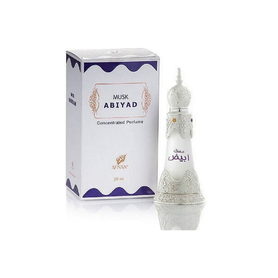 AFNAN MUSK ABIYAD .67 CONCENTRATED PERFUME OIL image 0