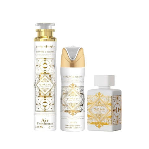 Badee Al Oud Honor & Glory 3 Pcs Gift Set