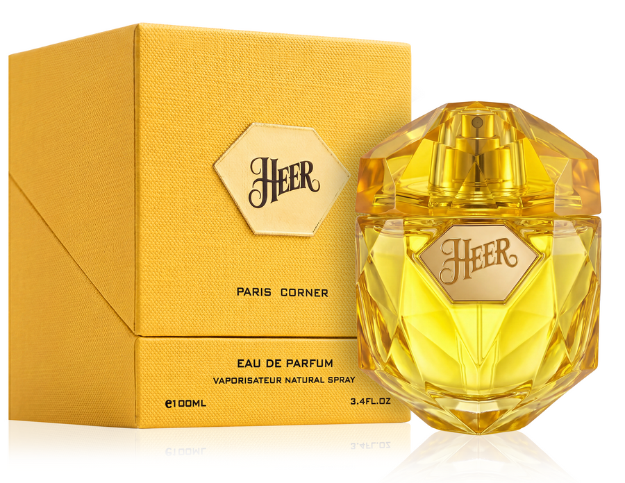 Heer by Paris Corner, bottle and box