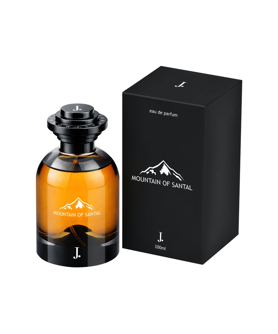 J. Mountain of Santal EDP with box