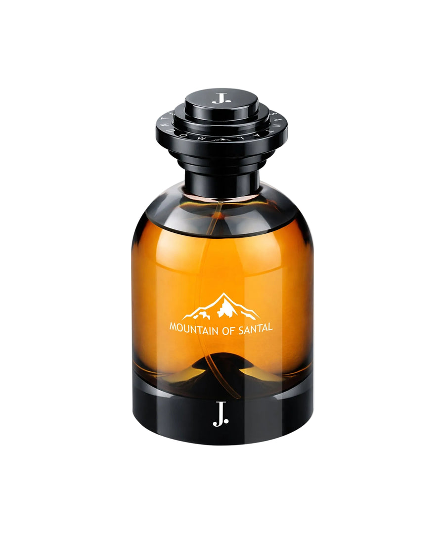 J. Mountain of Santal EDP bottle