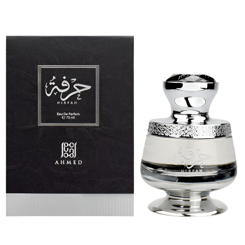 Ahmed Al Maghribi Hirfah bottle and box