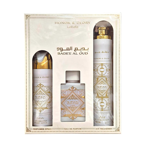 Badee Al Oud Honor & Glory 3 Pcs Gift Set image 0