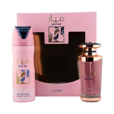 Mayar 2 Pcs Gift Set 100ML + 200ML Perfumed Spray