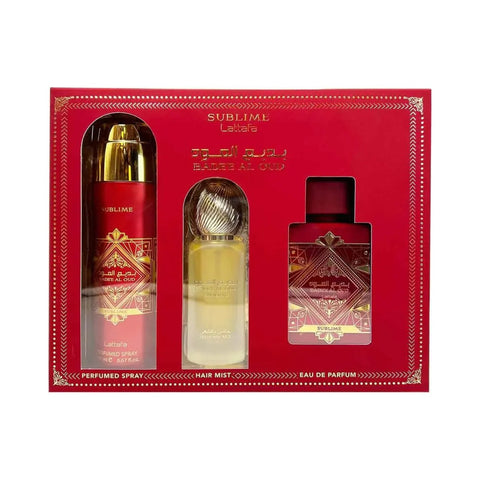 Badee Al Oud Sublime 3 Pcs Gift Set