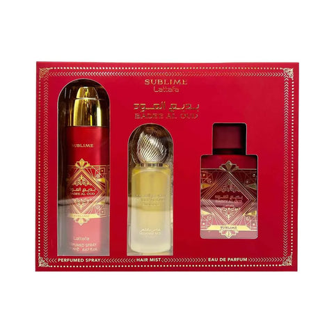 Badee Al Oud Sublime 3 PCS Gift Set image 0